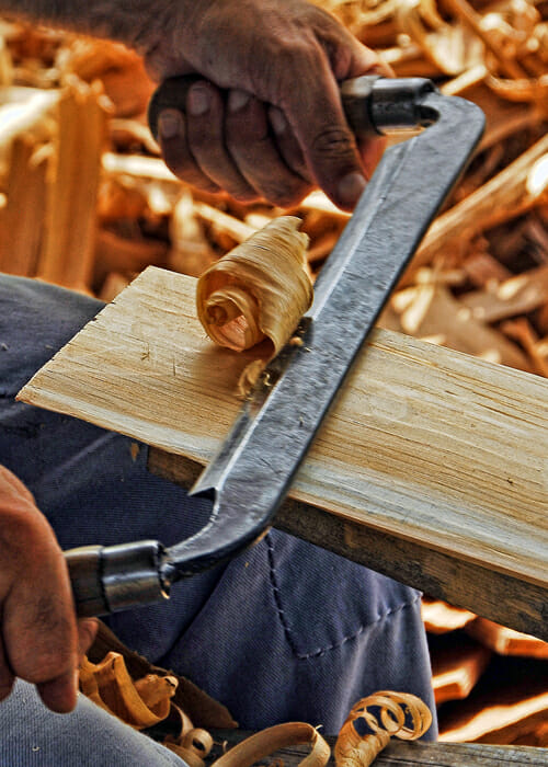 opracovanie dreva na rezivo, fošne či laty
